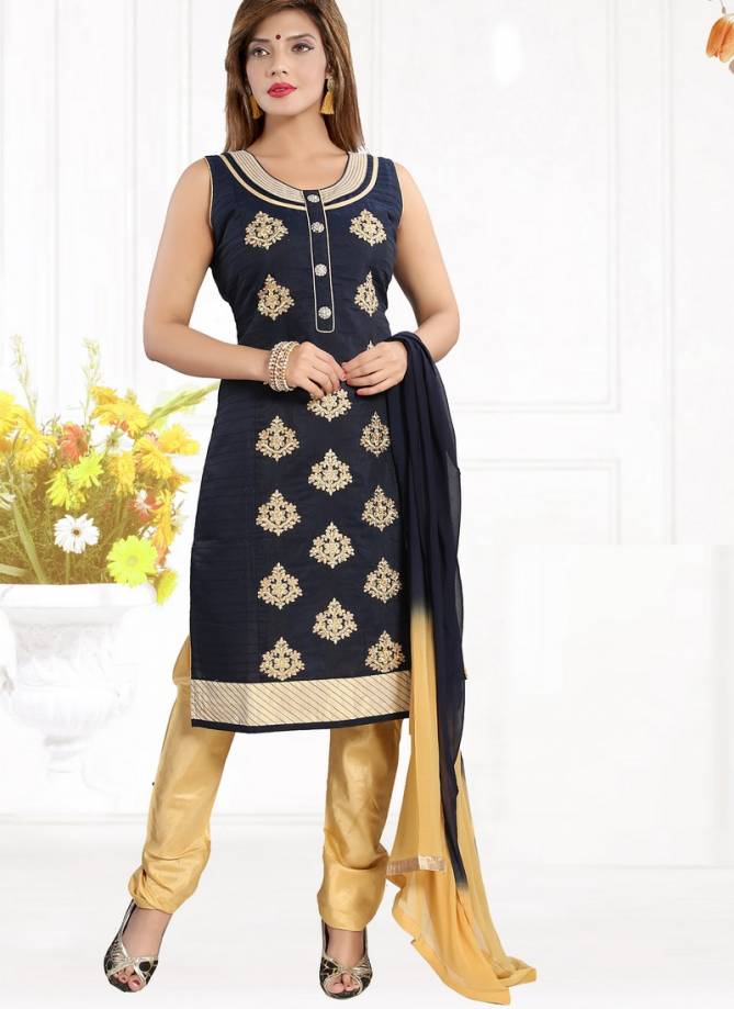 N F CHURIDAR 01 Latest Fancy Designer Heavy Festive Wear Soft Net Embroidery Work Feavy Salwar Suit Collection